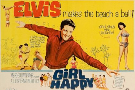 Elvis Presley Girl Happy Poster