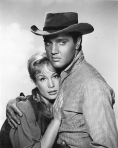 Elvis and costar flaming Star