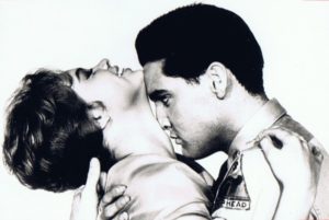 Elvis and costar off set