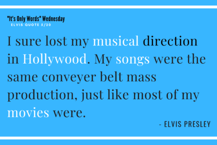 I sure Lost my musical direction in hollywood